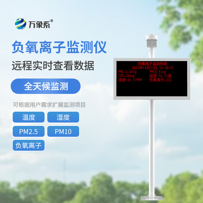 負氧離子監測站